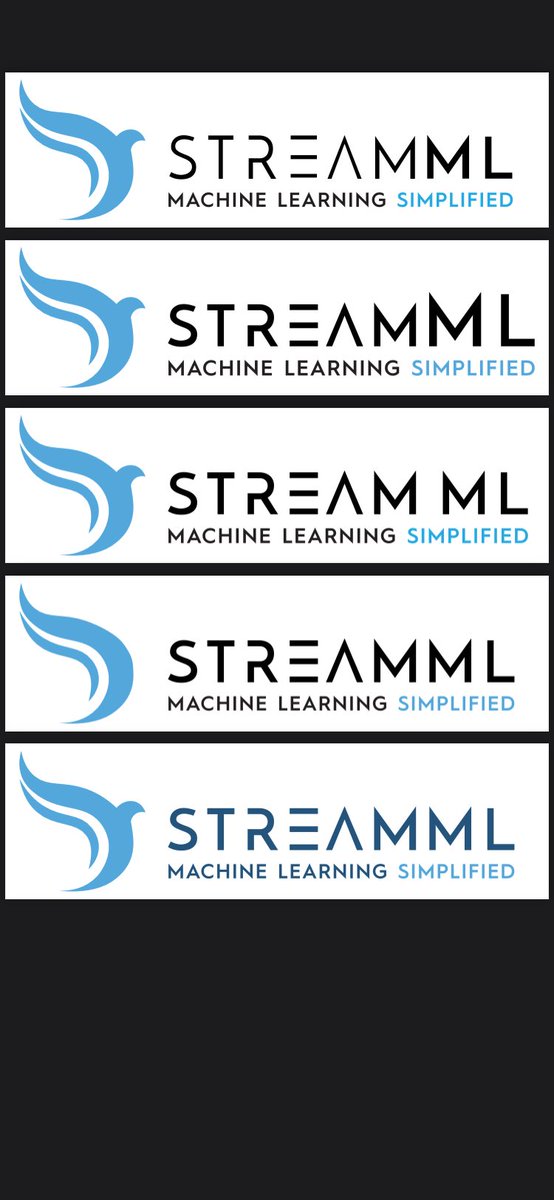 StreamML tweet media