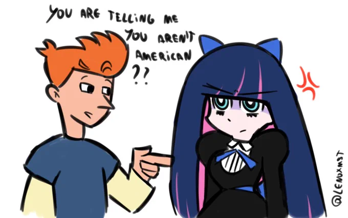 i never saw panty and stocking 
