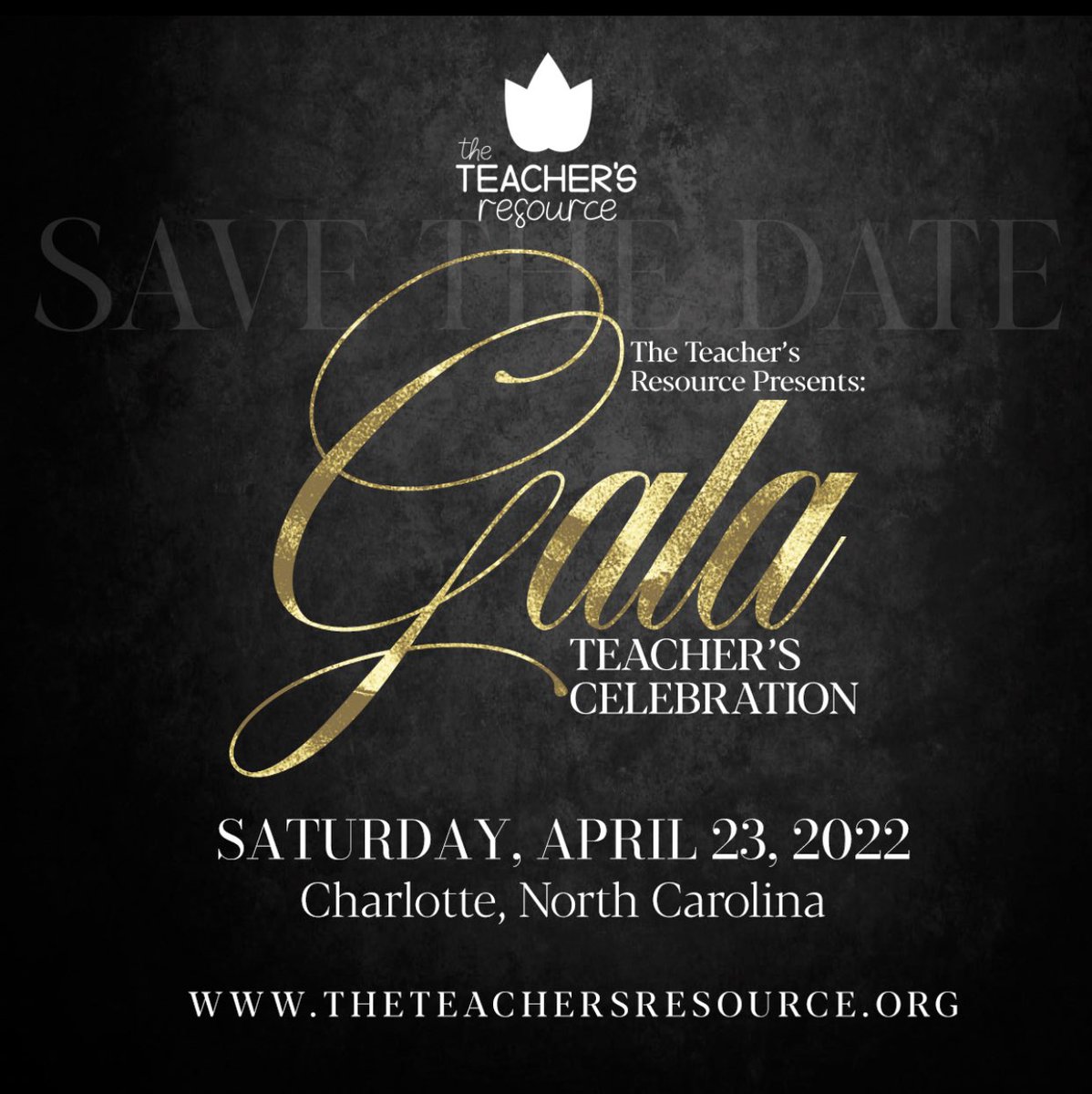 SAVE. THE. DATE. 

We are very excited about our very FIRST:

     Teacher’s Celebration Gala! 
   “ A Night of Grand Elegance “

It’s going to be epic! 

Stay tuned and Stay connected as more information will be forthcoming!!!

ALL teachers are invited!!!

#ttr #teachers #honor