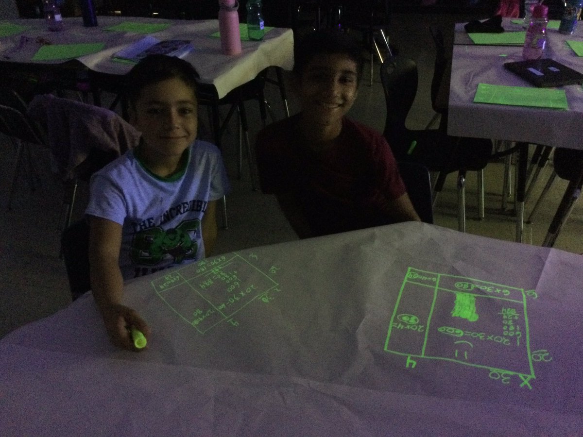 MLBrowning73's tweet photo. Black light area models—Hopefully, it will stick! @nisdcne https://t.co/DdnTOs1enh