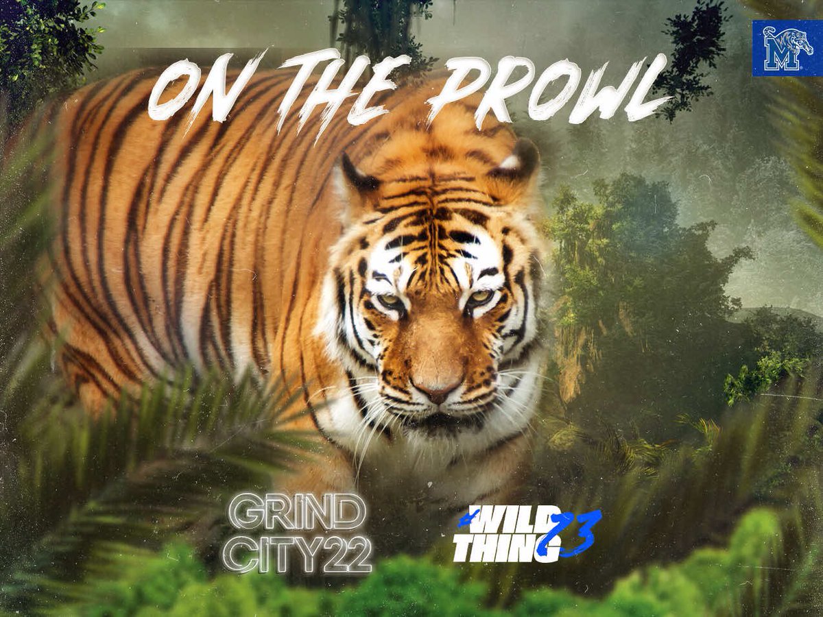 Another Friday of the coaches On the Prowl for the next Tiger! #GrindCity22 #WildThing23