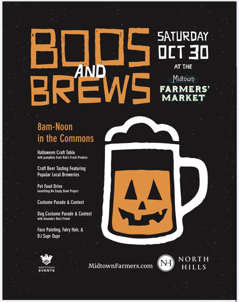 Boos and Brews Halloween Bash - mailchi.mp/northhillsrale…