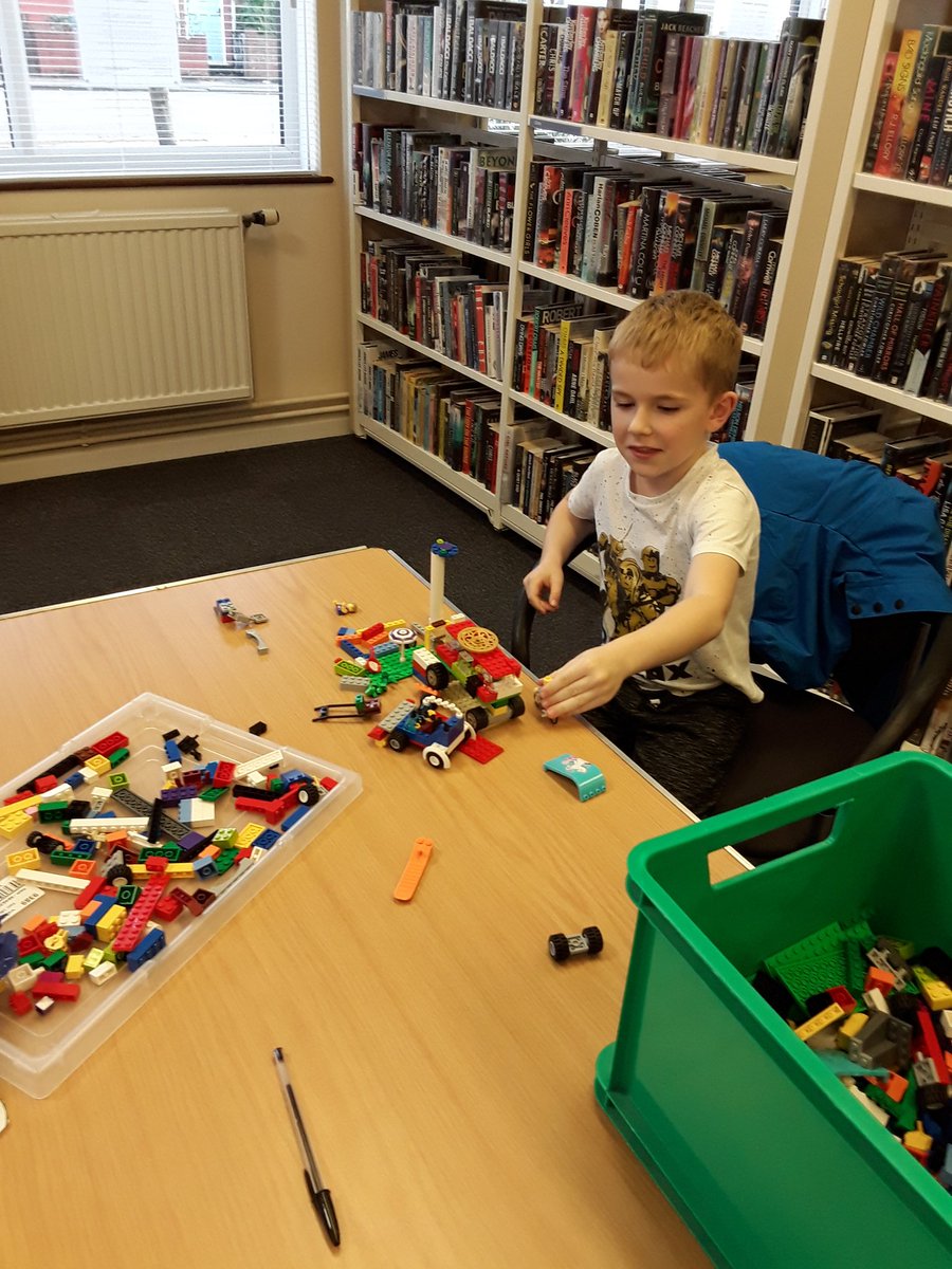 WFlibraries's tweet photo. More creations being made at #StanleyLibrary for our #LegoSession this afternoon at #StanleyLibrary #WFlibraries #WordFestWFD #MakeWordsCount https://t.co/XEMACpiSiU
