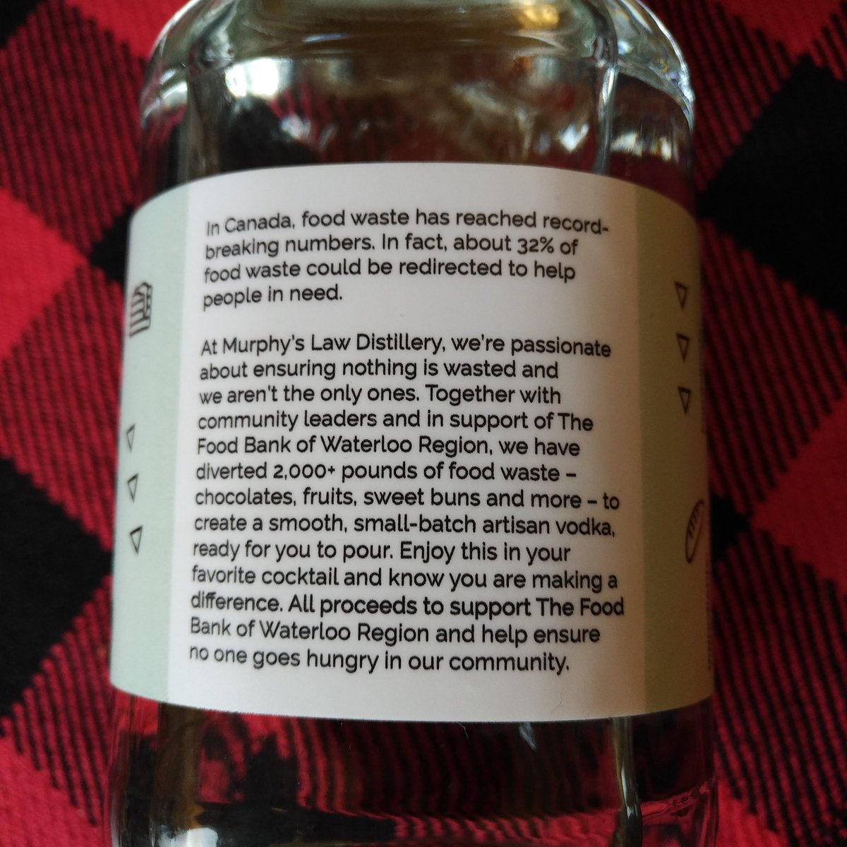 Just back from picking up a few adult Halloween treats for friends! <a href="/MurphysLawShine/">MurphysLawMoonshine</a> "Not Wasted" Vodka makes a great gift and each purchase includes a donation to <a href="/FoodBankWatReg/">The Food Bank of Waterloo Region</a> ! It's a win win! murphyslawmoonshine.com to place an order! #SupportLocal #ShopLocal