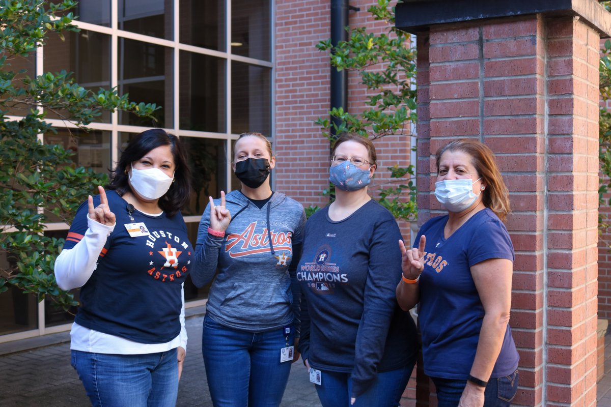 cohldc's tweet photo. OT&amp;OD is pumped for game 3! ⚾️ Go Astros! 🧡💙@COHEmployeeNews #ForTheH #WS2021 https://t.co/6JftP8E04i