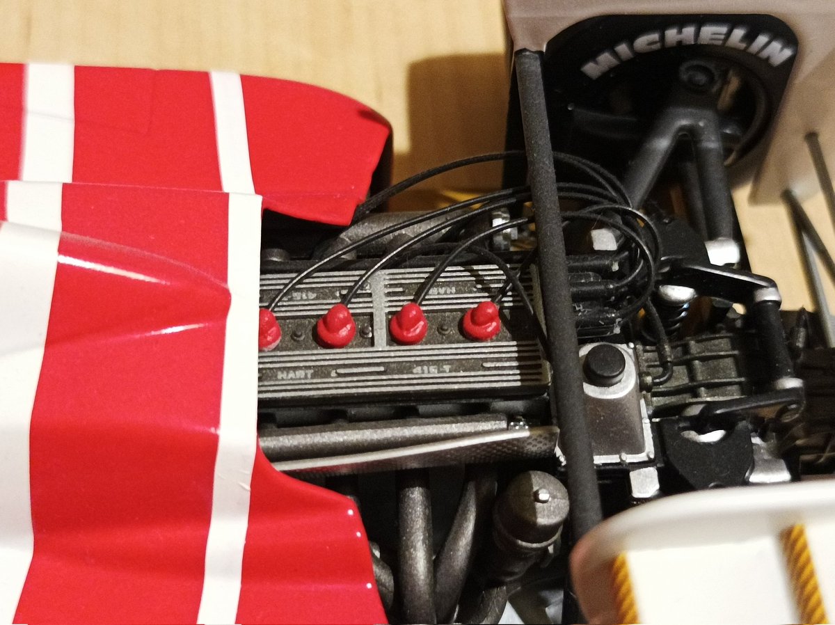 AndreaEttori's tweet photo. Le foto che ci sono su "Toleman Story" e "GP Car Story" sono clamorose e diverse arrivano direttamente da casa Hart.

Nel dettaglio il motore realizzato da #Minichamps nella versione Estoril della TG184 

@TolemanMSport

#F1 #modellismo https://t.co/oygqmqcHRP
