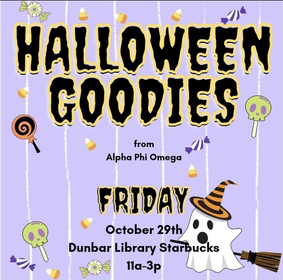 Join us today @dunbarlibrary and get a mini pumpkin to paint! 🎃

<a href="/wrightstate/">Wright State University (Dayton, OH)</a> @WSUAB <a href="/SGA_WSU/">WSU Student Government Association</a> <a href="/WSU_RCA/">RCA</a> <a href="/wsu_fsc/">WSU Greek Life</a>