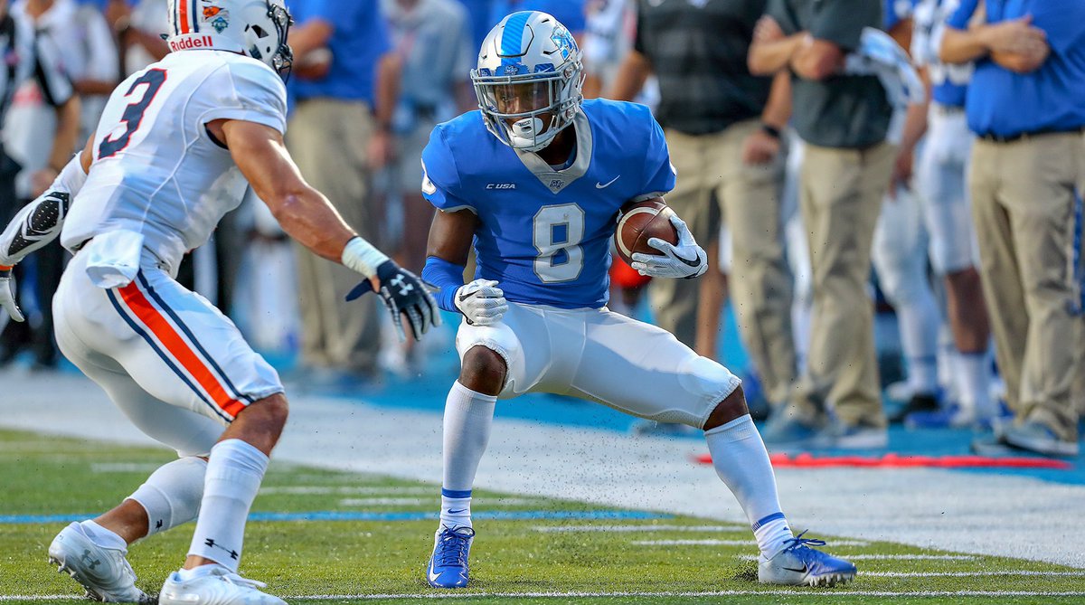 GetToItSix's tweet photo. Blessed To Have Received A(n) โญ๏ธffer From Middle Tennessee State University ๐ตโซ๏ธ @Coach2Bless @KennethGilstrap @coachbeckles @BryianWashingt2 #BreakerGang๐ฟ #GoBlueRaiders #4DaCity https://t.co/pJMGJ5l5BL