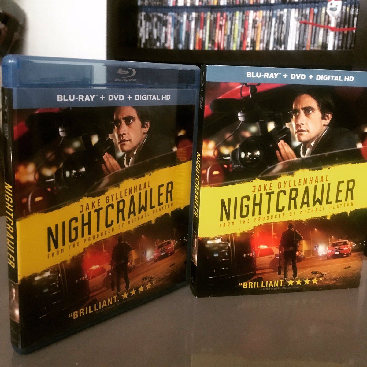 TheTrueBruvs's tweet photo. #nightcrawler #jakegyllenhaal #dangilroy #renerusso #rizahmed #billpaxton #anncusack #kevinrahm #movie #movies #moviecollection #bluray #bluraycollection #slipcover #slipcovers #thebruvs https://t.co/utJDYScRpB