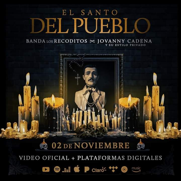 No se pierdan este 02 de noviembre el vídeo oficial "EL SANTO DEL PUEBLO De BANDA RECODITOS Y JHOVANNY CADENA, en todas las plataformas digitales 🎶😌 

<a href="/BANDARECODITOSS/">BANDA LOS RECODITOS</a>
<a href="/fuentes_meely/">Meely Fuentes</a>
<a href="/ItzelFran18/">Itzel Franco</a>
<a href="/los_rcs/">InvensiblesDeLosRCS</a>
