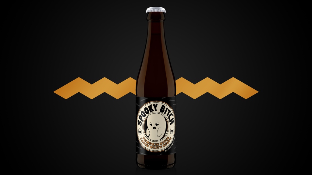 We can't get enough of this beer! Spooky B***h is a Pumpkin Spice Latte White Stout - perfect for the season. The label was designed by the wonderful <a href="/shobeescribbles/">Shobee Scribbles</a> - if you're not following her, you should be. Shop the spicy, spooky, spectacular brew: drygate.com/browse/c-New-I…