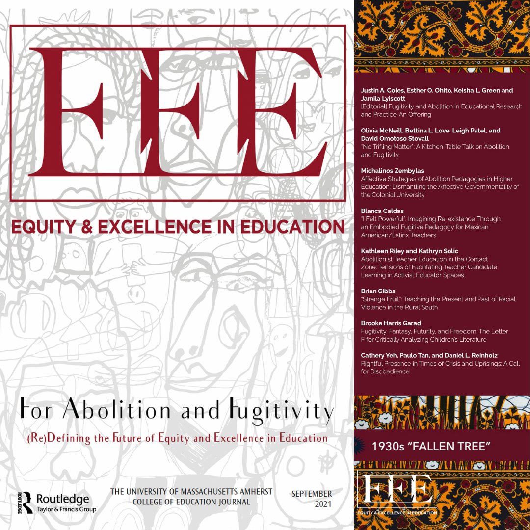 Have you seen this list of articles from our new issue yet? 👀🔥 You can read them at tandfonline.com/toc/ueee20/cur…. The first two are open access! 🔓