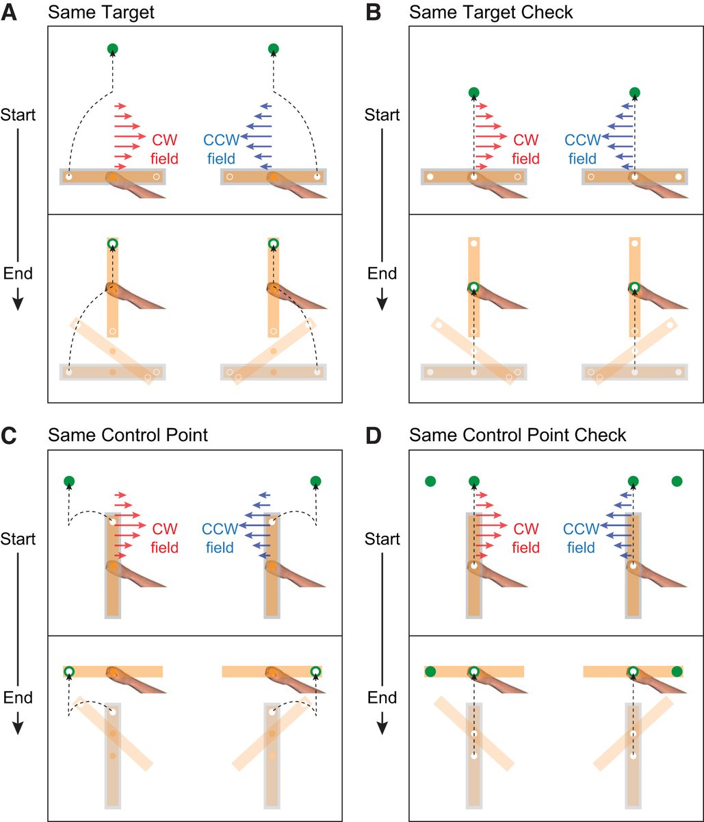 JNeurophysiol's tweet image. #Imageoftheweek- Fig 2-&quot;Motor memories in manipulation tasks are linked to contact goals between objects&quot;
Michael R. McGarity, et al.
#Motorcontrol #Motormemory #Neuroscience
@queensu @columbia