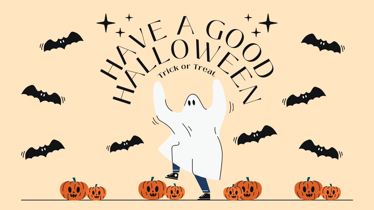Have a good Halloween on Sunday! 🎃🍬