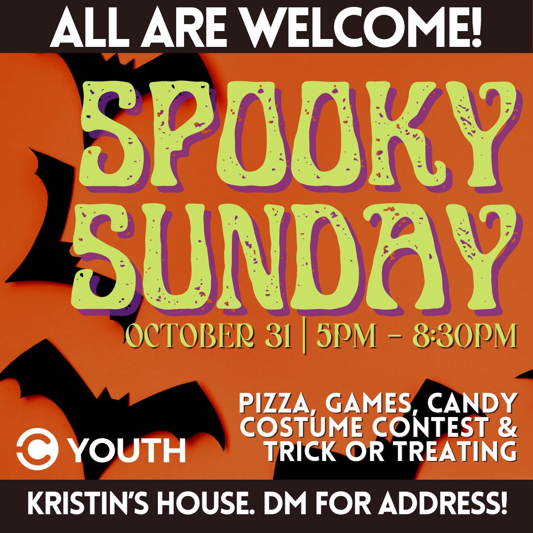 connect316's tweet photo. We can't wait for SpOoKy SuNdaY! 

Who's coming to hangout?! DM for the address :) https://t.co/Y1l1Jj1Nob