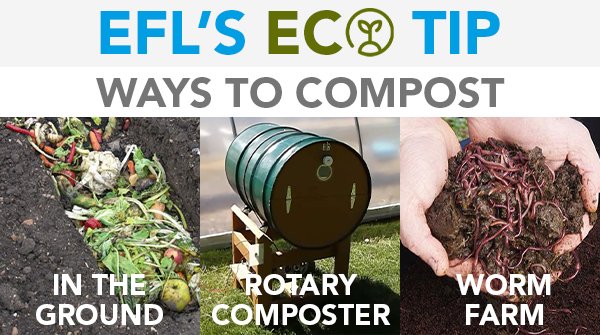 ecoforlifeeu's tweet image. EcoForLife Ecotip 💡: Ways to compost

In the ground - 🍃 

Rotary -  ⚛️

Worm Farm -  🐛🌻

#ecoforlife #compost #compostingtips #howtocompost  #wormfarm #recycling #worms #composting #soil #nutrients #nitrogen #rotarycomposting #ecotips #environment #savetheplanet #recycle