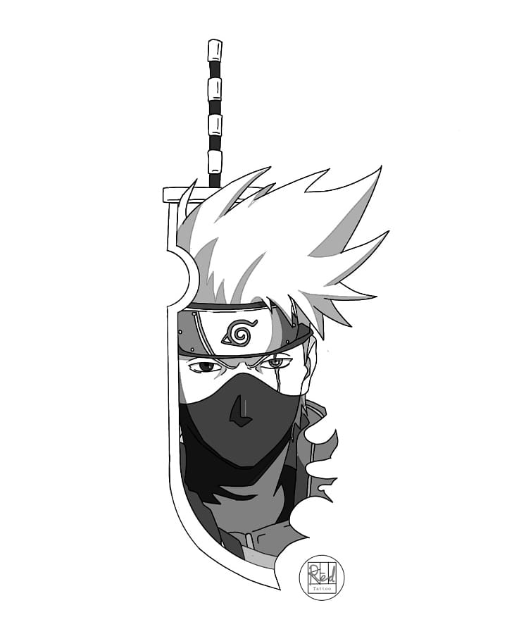 Tattoo Kakashi - Naruto