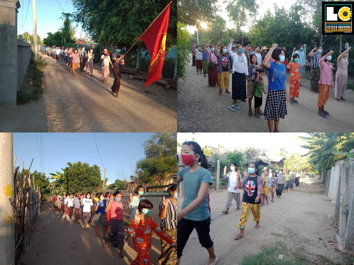 DemoRevoMM's tweet photo. Anti-coup strike: Sagaing's Yinmabin. 🪧

#Oct29Coup #WarCrimesOfJunta
#WhatsHappeningInMyanmar https://t.co/CAHDlPESAv
