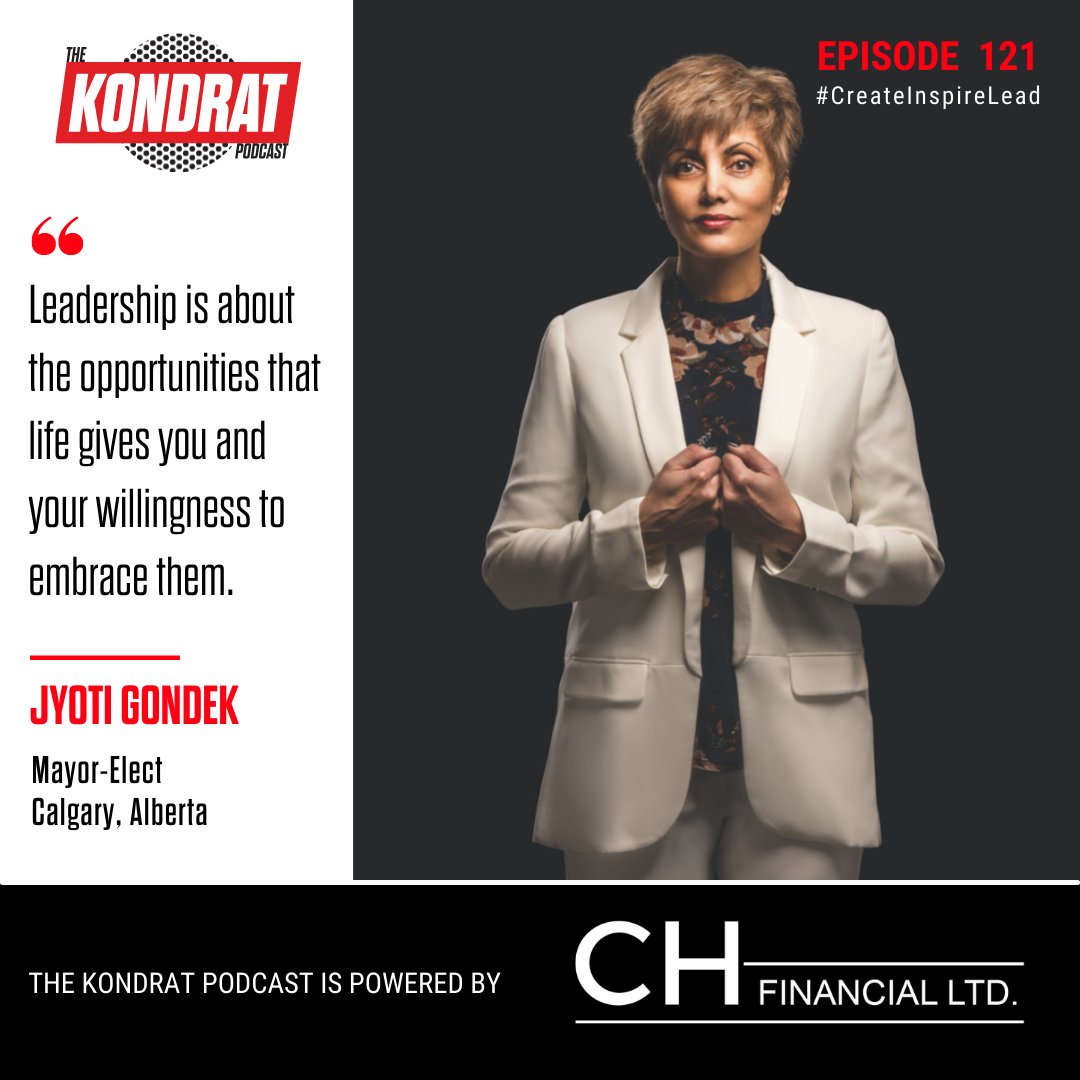 Mark Kondrat (@mark_kondrat) on Twitter photo Today on #KondratPodcast I revisit my conversation with <a href="/JyotiGondek/">Jyoti Gondek</a> the Mayor-Elect for Calgary, AB. As mayor, Jyoti’s goal is to create a city that can attract new investment, retain talent & re-establish our economic advantage. Enjoy our conversation - ow.ly/WxrU50GAtEy Today on #KondratPodcast I revisit my conversation with <a href="/JyotiGondek/">Jyoti Gondek</a> the Mayor-Elect for Calgary, AB. As mayor, Jyoti’s goal is to create a city that can attract new investment, retain talent & re-establish our economic advantage. Enjoy our conversation - ow.ly/WxrU50GAtEy