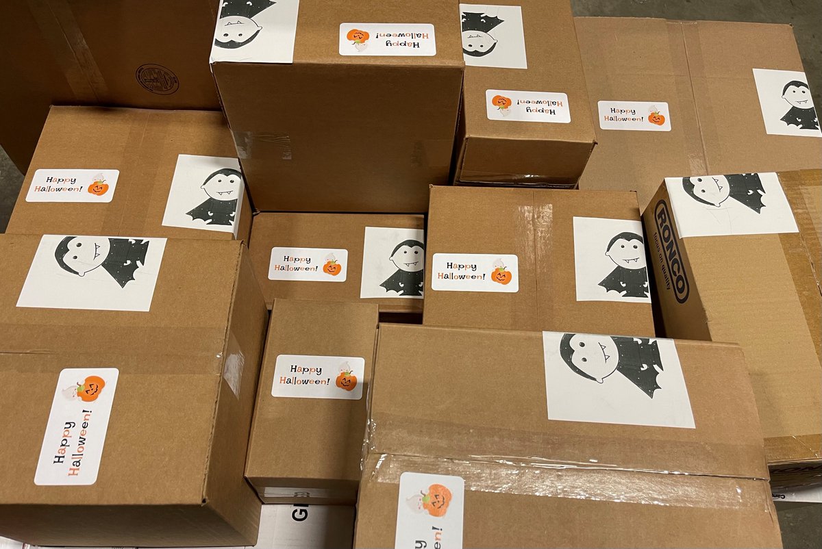 Orange you glad it's almost Halloween?! Our orders just got a little more spOoOoky today 👻🎃