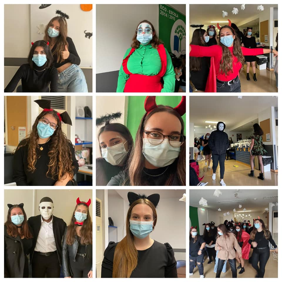 Profitecla's tweet photo. Decorreu hoje na #ProfiteclaCoimbra um desfile alusivo ao #Halloween que foi transmitido online para todas as turmas. 🎃🧙‍♀️

#Profitecla #EnsinoProfissional #Coimbra https://t.co/GpMLml8Nv4