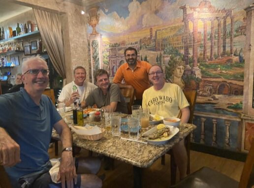 bjondek's tweet photo. Last nights dinner and final training session😎
Jack, me, Dave, Imad &amp; Johnny https://t.co/A3ISi3Mssg