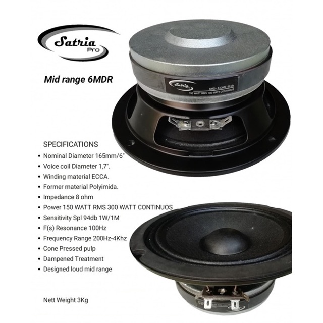 Saya menjual Satria Speaker 6MDR ... seharga Rp230.000. Dapatkan di Shopee sekarang! shopee.co.id/jagoaudio/9065… #ShopeeID