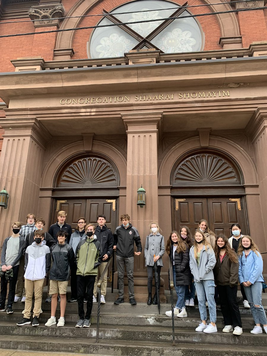 AP World History visited Shaarai Shomayim with a talk with leaders of the congregation. Thanks for having us! <a href="/ShaaraiShomayim/">Shaarai Shomayim</a> <a href="/hempfield/">Hempfield SD</a>
