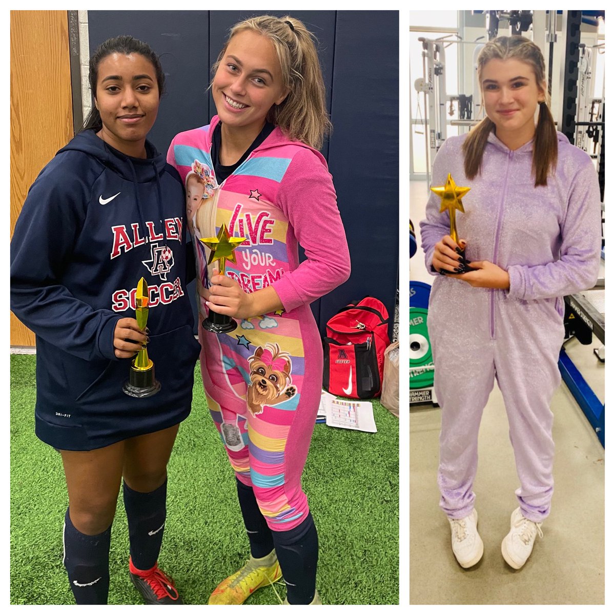 ⭐️Congrats to this weeks Eagle Spotlight Award Winners!! ⭐️ 
Sophomore Nheya Kumar
Senior Morgan Chapman
Freshman Kayla Haas