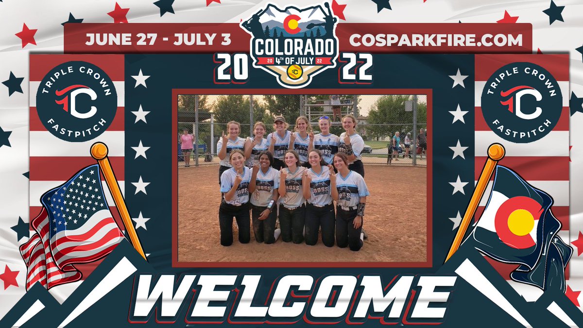 CO 4th of July (@cosparkfire) on Twitter photo 2⃣0⃣2⃣2⃣#Shoutout 🗣️📢 to <a href="/BSoftball19/">BossSoftball19</a>! These girls are ready to show off their skills! #IPlayTCS #COSparkFire
Register your team now 👉 bit.ly/3u2RrrR 2⃣0⃣2⃣2⃣#Shoutout 🗣️📢 to <a href="/BSoftball19/">BossSoftball19</a>! These girls are ready to show off their skills! #IPlayTCS #COSparkFire
Register your team now 👉 bit.ly/3u2RrrR