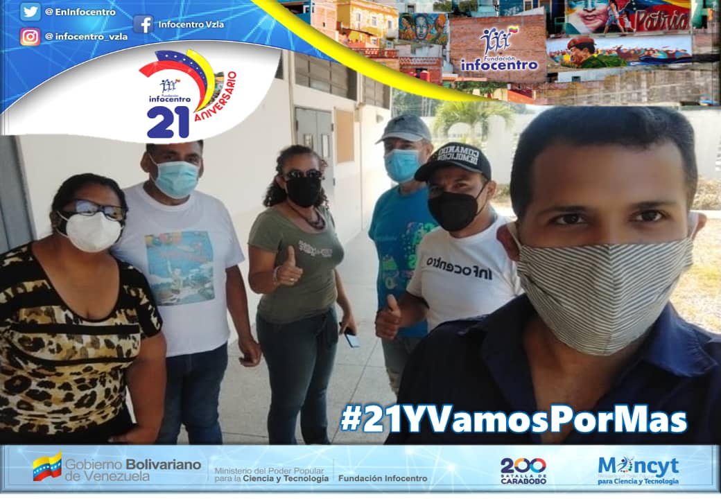 infocaicet's tweet photo. La organización del poder popular comunicador tiene un aliado en @EnInfocentro, desde @BrigadasBCHCH, síguenos y comparte con nosotros tus experiencias, expectativas, nudos críticos y sugerencias…En Infocentro Yaracuy cumplimos #21YVamosPorMás https://t.co/NFDRlZ0cT9