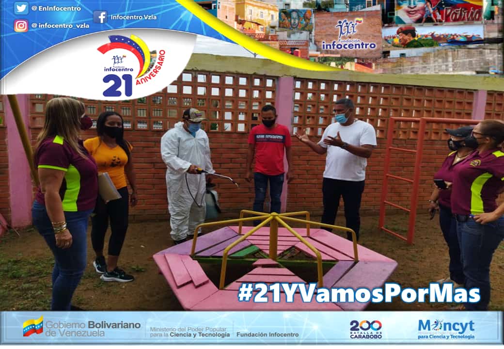 infocaicet's tweet photo. Infocentro Yaracuy, también en el Municipio Peña en el corazón de La Piedra, encontrarás a @Yar21P que, con @matheos_johanna y un ejército de mini youtubers avanzan en la apropiación de las TIC. #21YVamosPorMás https://t.co/ztoXLwaFmP