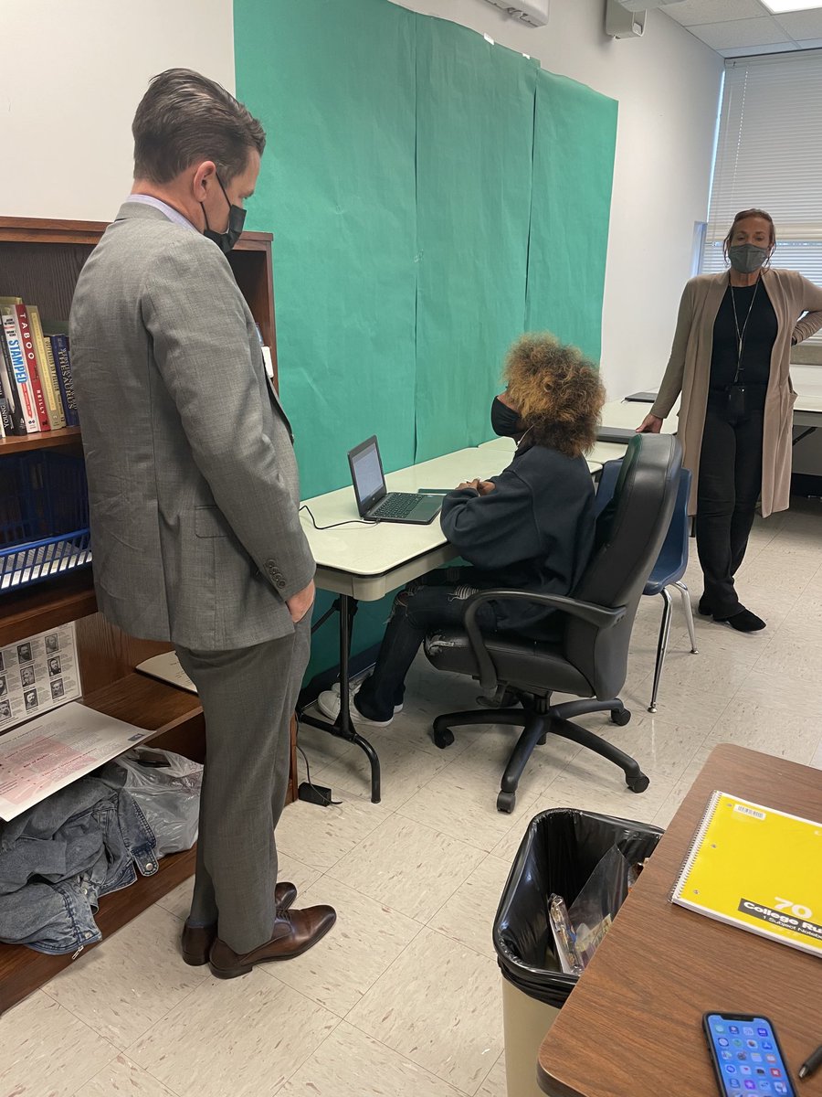 Great visit to ⁦<a href="/Liberty_Jcps/">Liberty High School-A Big Picture Learning Partner</a>⁩, one of the hidden gems in ⁦<a href="/JCPSKY/">JCPS</a>⁩. Staff were dressed for Halloween including the meat on the grill. Keep up the good work. #WeAreJCPS