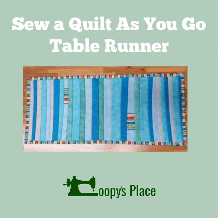 loopysplace's tweet photo. #FridayFreebie-Quilt as you go Table Runner - https://t.co/egJyShUdQO https://t.co/YNXUZULeTu