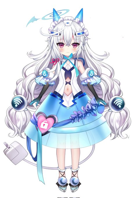 平平子ちゃんの新衣装描かせていただきました!⚡(1/2) 