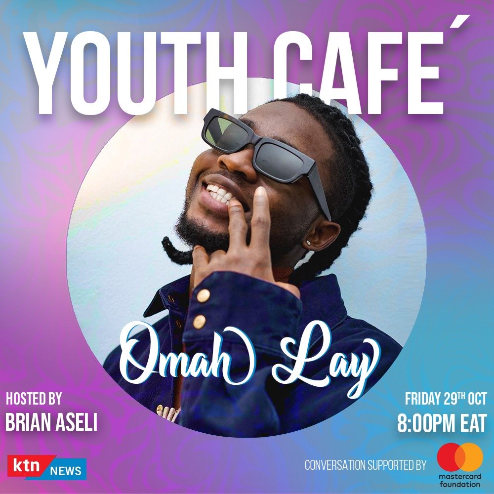 mike_ndeda's tweet photo. #YouthCafe
On tonights show @brian_aseli will be hosting Nigerian singer and songwriter @Omah_Lay at 8pm on @KTNNewsKE https://t.co/qagMcXkwqq
