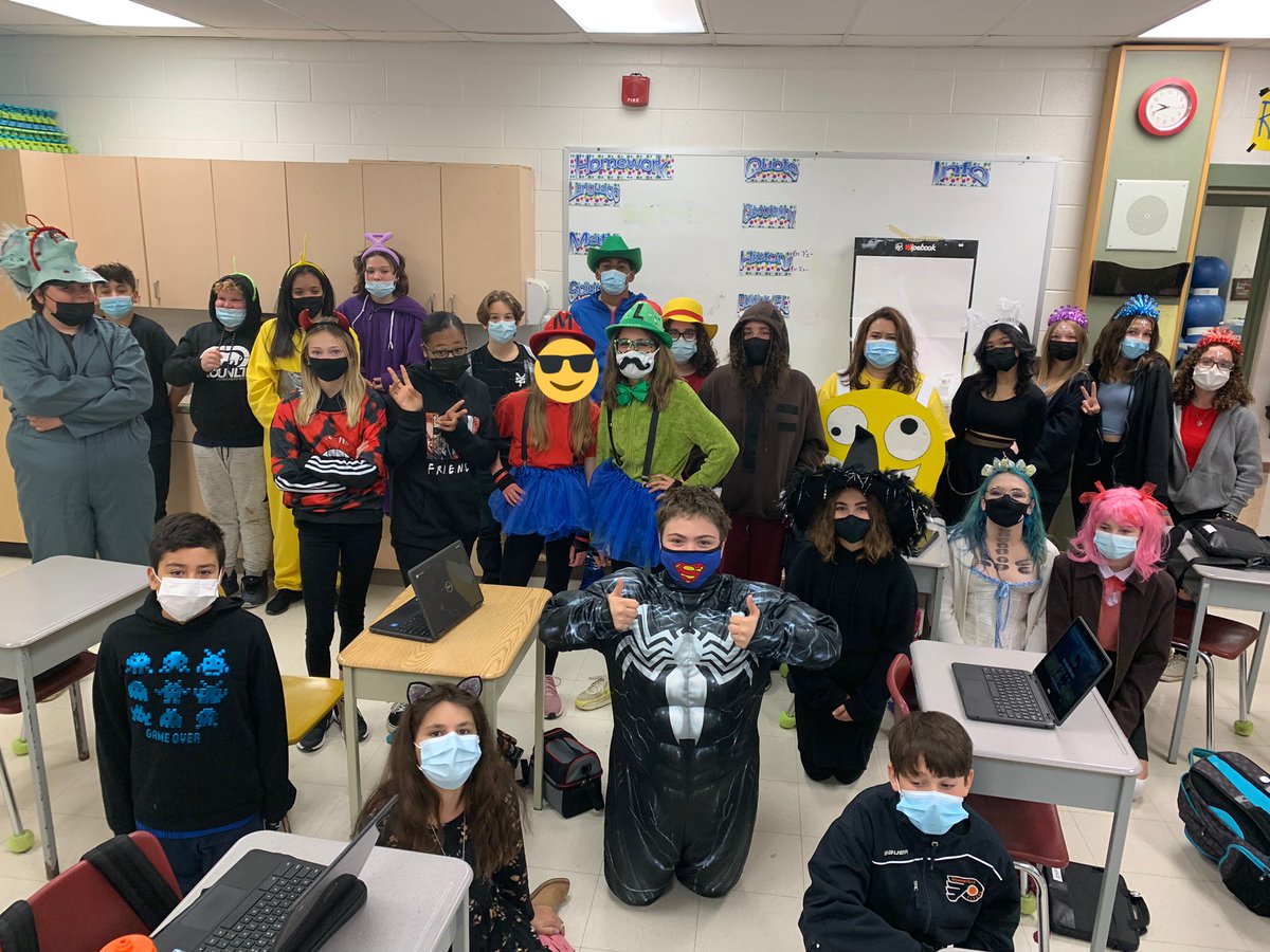 Halloween fun at St. Peter’s 🤪🤦🏻‍♀️🤷🏻‍♀️😍💩👯‍♀️🐞🥳