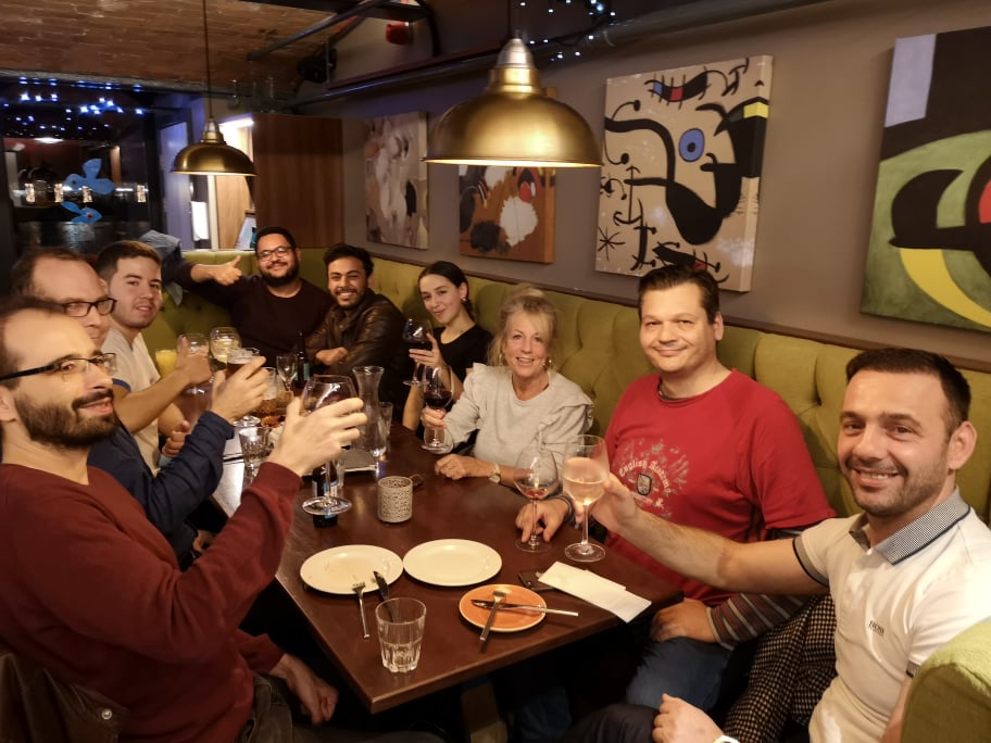 HolaPeopleUK's tweet photo. Photos of our last in-person event in Liverpool, Spanish ❤ English Language Meetup.

We also organise weekly online activities, check them out on MeetUp!
https://t.co/wCplMBdiYD

#Spanish #English #languages #languageExchange #MeetUp https://t.co/Gsc3Wsk0UD