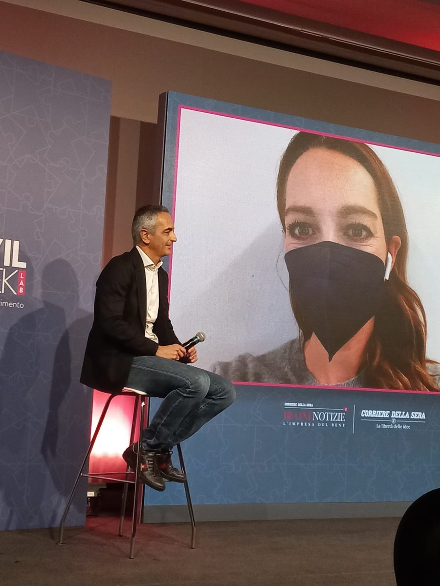 CiesseviMilano's tweet photo. Da sostenibilità ambientale a sostenibilità sociale fino ad arrivare ad una sostenibilità esistenziale.
Bisogna ricostruire un tessuto socilae con valori più profondi
Cristiana Capotondi a #CivilWeekLab https://t.co/ecqTGiHLxn