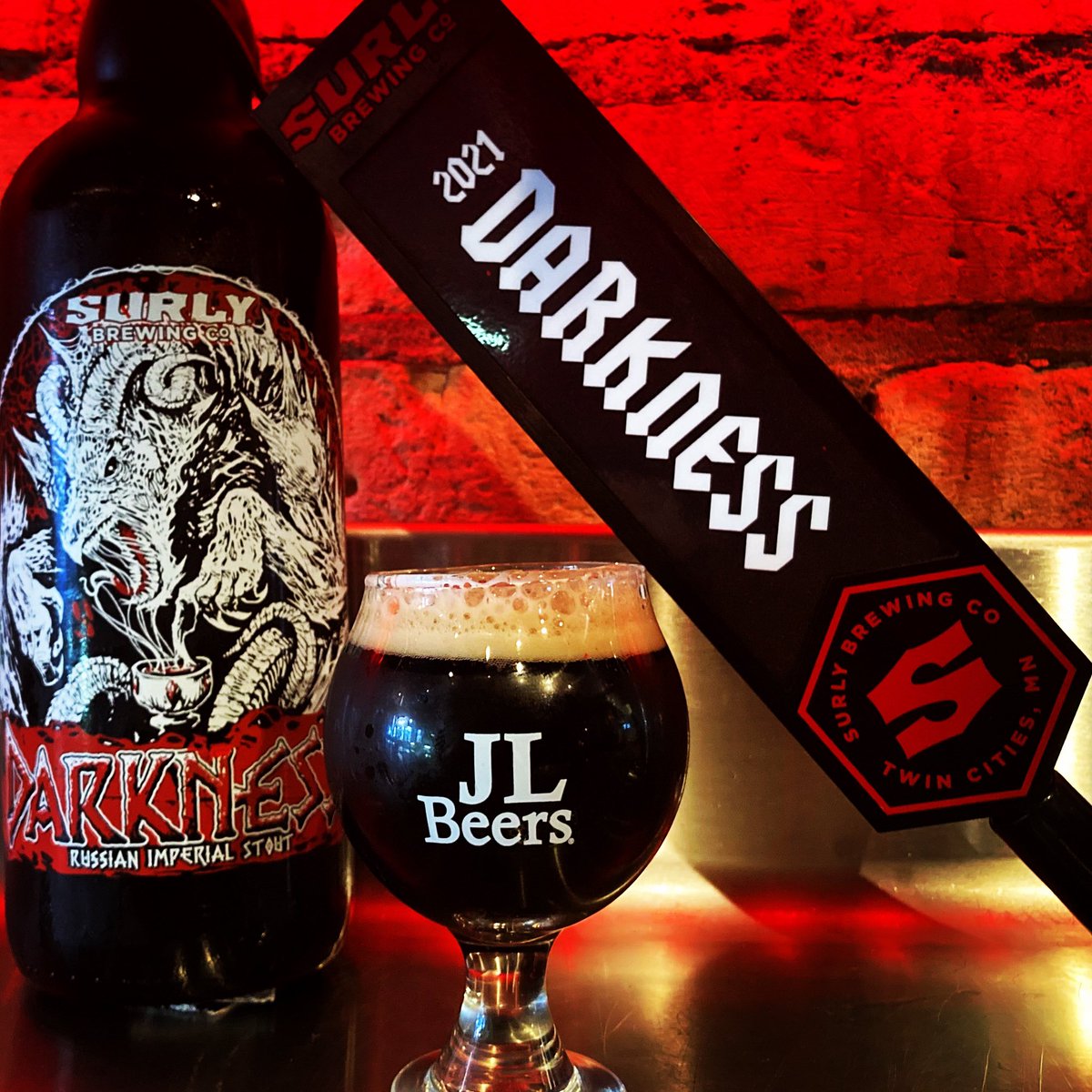 Release Day is Here!!! <a href="/surlybrewing/">surlybrewing</a> Darkness 2021 is pouring Downtown! Get yours while it lasts! #jlbeers #jlbeersdowntown