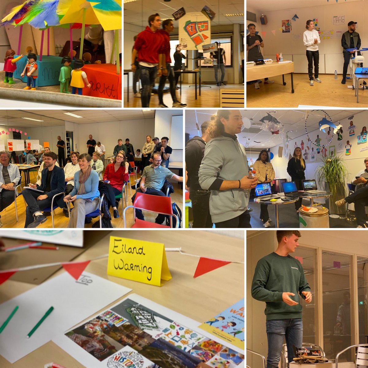estherbouw's tweet photo. De studenten van #Sluislab presenteerde hun placemaking concepten vandaag die moeten zorgen voor meer verbinding! @Inholland @InhAdamDiemen @020Sluisbuurt https://t.co/PUmz0XtsEl