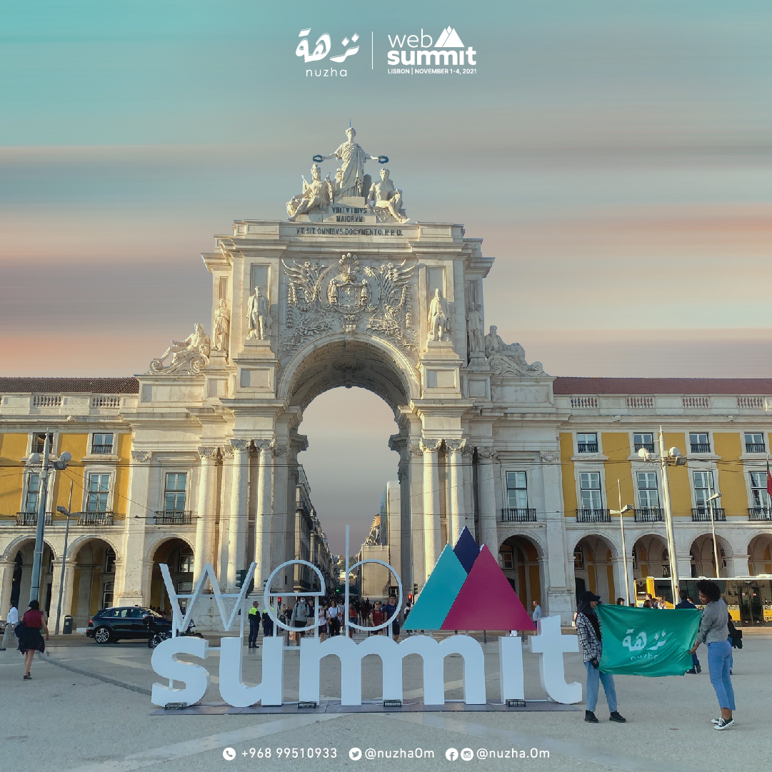 NuzhaOm's tweet photo. نزهة تشارك في المؤتمر العالمي @WebSummit من ١ الى ٤ نوفمبر في مدينة #لشبونة

We are exited to participate @websummit in #lisbon 🇵🇹

#Websummit https://t.co/q9T7Ty0yfd