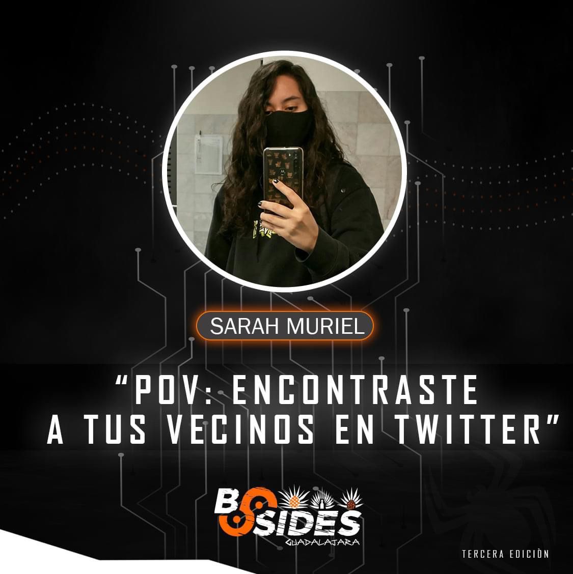 BsidesGdl's tweet photo. Agradecemos a @babypoison_get  por su excelente conferencia en @BsidesGdl Tercera edición. https://t.co/MOUN7OJmf9