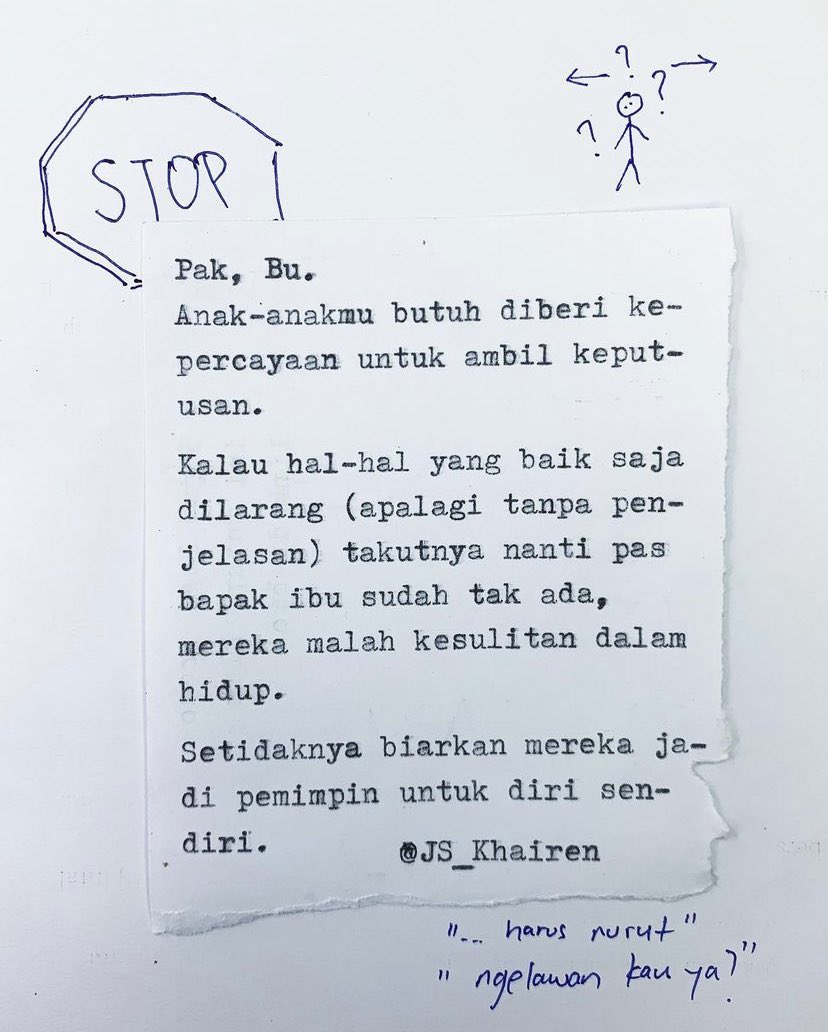 AREAJULID's tweet photo. Dis! Mau gitu sesekali didengerin sampai selesai, tanpa dikira ngelawan. https://t.co/4MirPV2Yse