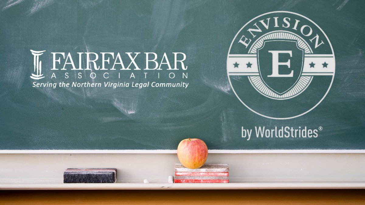 fairfaxbar's tweet photo. This summer, the FBA had the chance to support young scholars hoping to pursue a career in law! Despite the pandemic, some of our members were able to share their expertise with students from Envision. We are honored to have been a part of this invaluable program! @WorldStrides https://t.co/t7HdCuJcoX