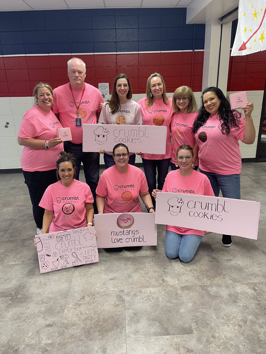 TeamGrapevine's tweet photo. GCTT loves our counseling department. They are the sweetest! 
#GHSUnity #crumbl #crumblcookies https://t.co/BW9jfNt4X1