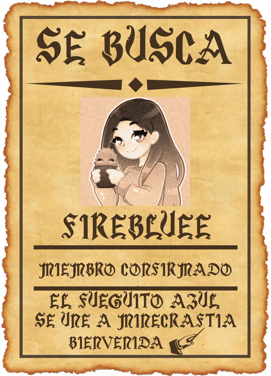 MinecraftiaSmp's tweet photo. Comenzamos ronda de miembros del día de hoy. @Firebluee_ se une a #MinecraftiaSMP Bienvenida 🚀🔥 https://t.co/7Ejk1pJIFM