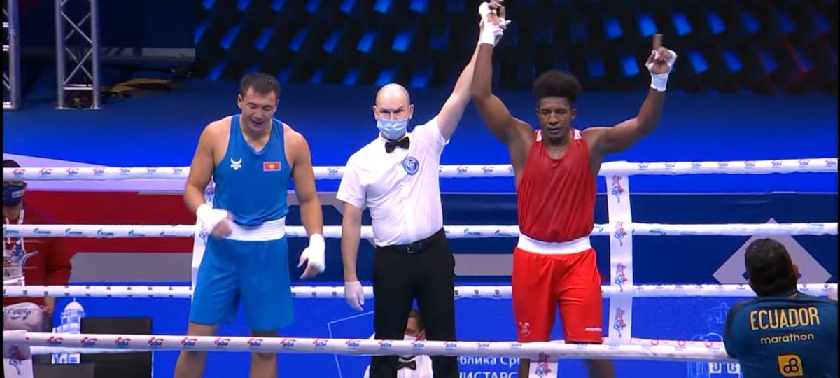 El boxeador <a href="/JulioC91kg/">Julio Castillo</a>, ganó su primer combate por decisión unánime a Yrysbek Uulu Rustam (Kgz), durante su participación en el Campeonato Mundial de Boxeo que se realiza en Serbia. Su próximo combate será el 31 de octubre. 🇪🇨🥊

#JuntosLoLogramos