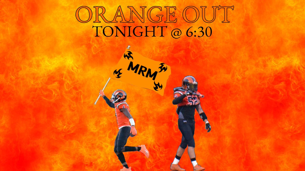 IF YOU ARE READING THIS..YOU NEED TO BE AT THE GAME TONIGHT‼️ATTENDANCE WILL BE TAKEN. EVERYONE WEAR ORANGE. GAME STARTS AT 6:30 AT RM. LAST SEASON GAME