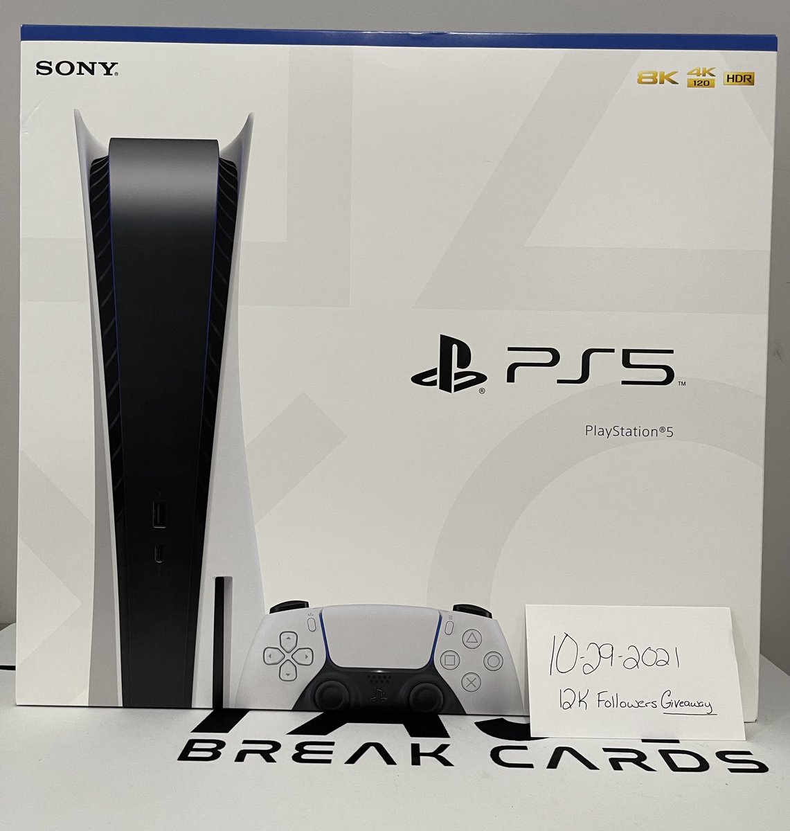 Fast Break Cards Gives Back (@fbcgivesback) on Twitter photo 🚨FBC 12K Followers Giveaway🚨
Ends: November 26, 2021 (Black Friday) / 3 PM Eastern
Must be following this account and <a href="/FastBreakCards/">Fast Break Cards</a>
Like & Retweet
Check <a href="/FastBreakCards/">Fast Break Cards</a> for last console winner verification.
Free worldwide shipping. 🚨FBC 12K Followers Giveaway🚨
Ends: November 26, 2021 (Black Friday) / 3 PM Eastern
Must be following this account and <a href="/FastBreakCards/">Fast Break Cards</a>
Like & Retweet
Check <a href="/FastBreakCards/">Fast Break Cards</a> for last console winner verification.
Free worldwide shipping.